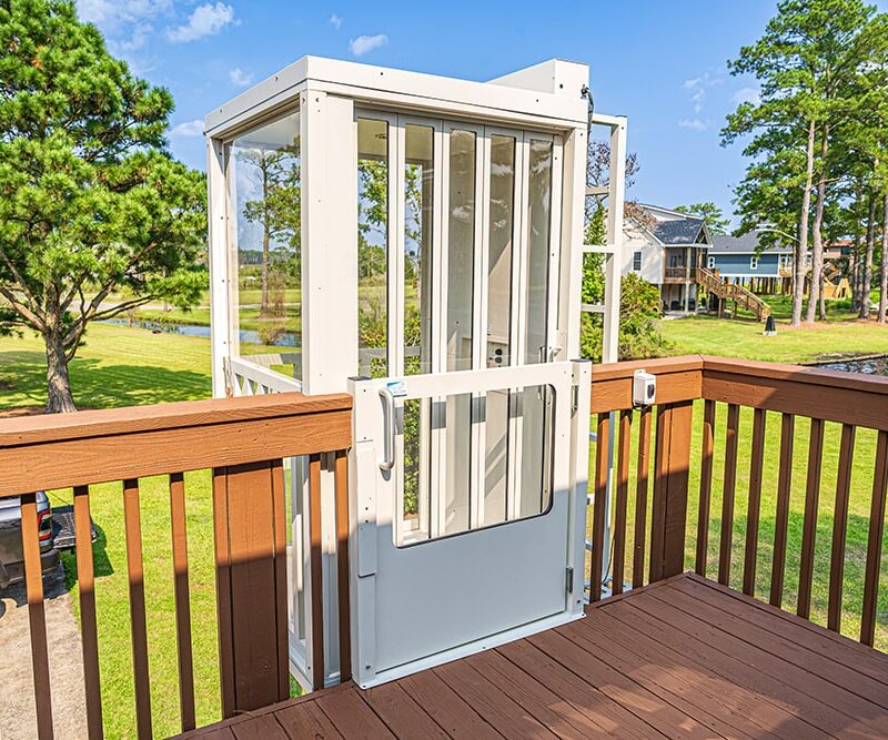 Outdoor elevators