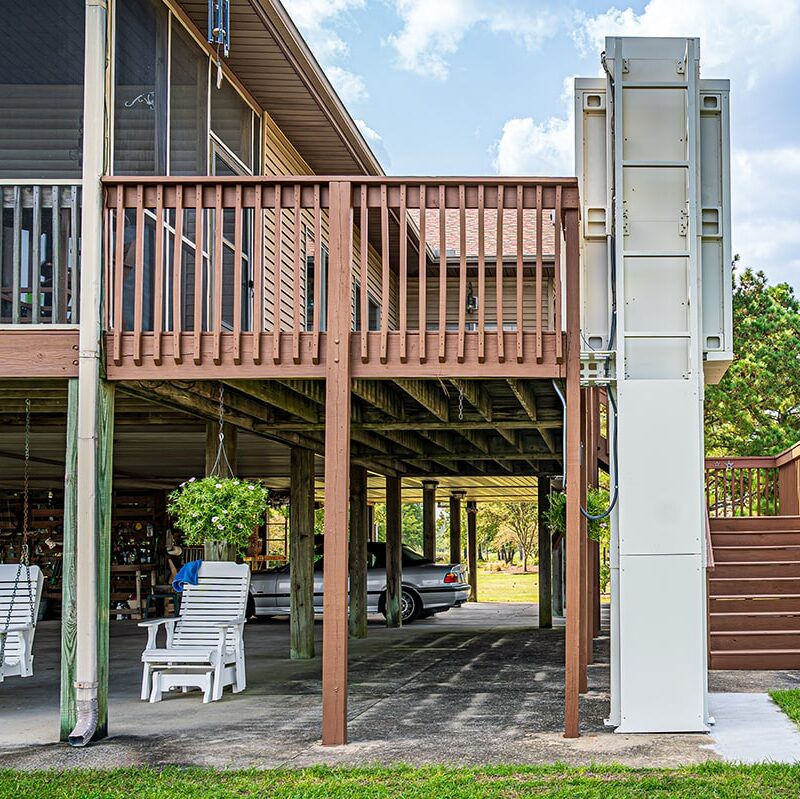Outdoor elevators
