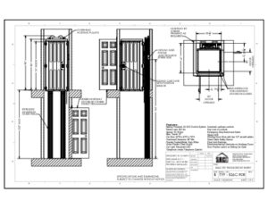 TYP-EZ6-90R – Hoistway 90 degree Entry Right